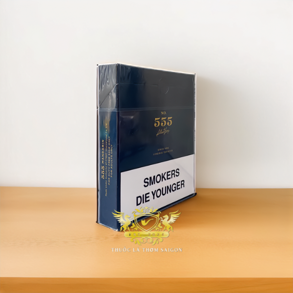 thuốc lá 555 inted Xanh
