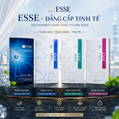 Thuốc Lá ESSE Đáng Thử