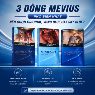 3 Dòng Mevius Phổ Biến Nhất