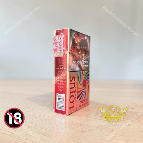 Thuốc Lá Lotus Passion Bấm Đổi Vị